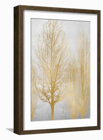 Gold Tree Panel I-Kate Bennett-Framed Art Print