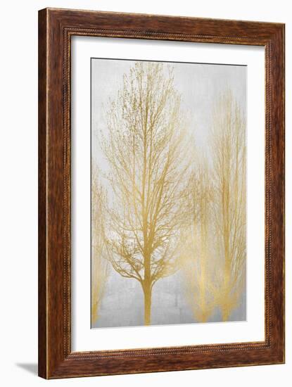 Gold Tree Panel I-Kate Bennett-Framed Art Print