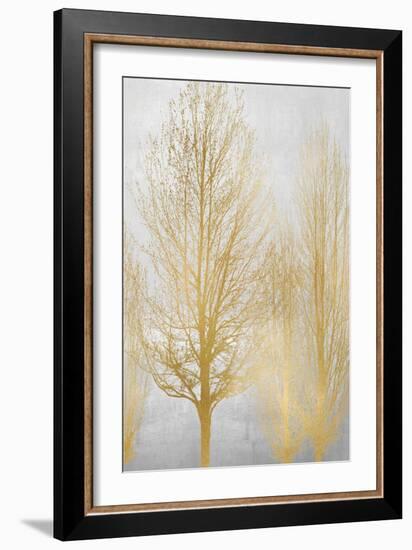 Gold Tree Panel I-Kate Bennett-Framed Art Print