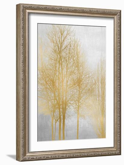 Gold Tree Panel II-Kate Bennett-Framed Art Print