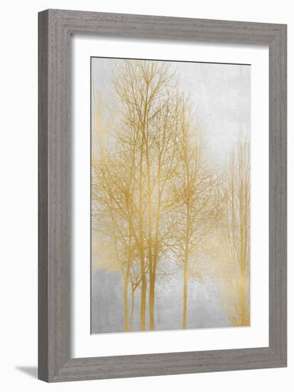 Gold Tree Panel II-Kate Bennett-Framed Art Print