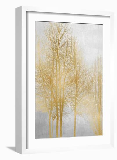 Gold Tree Panel II-Kate Bennett-Framed Art Print