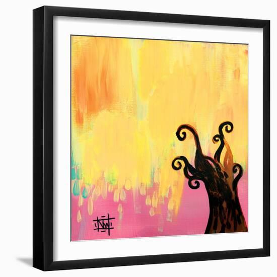 Gold Tree-Natasha Wescoat-Framed Giclee Print