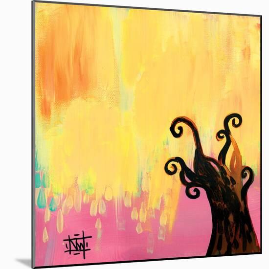 Gold Tree-Natasha Wescoat-Mounted Giclee Print