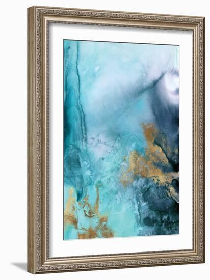 Gold Under the Sea I-Eva Watts-Framed Premium Giclee Print