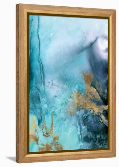Gold Under the Sea I-Eva Watts-Framed Stretched Canvas