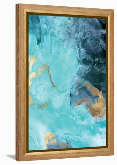 Gold Under the Sea II-Eva Watts-Framed Stretched Canvas