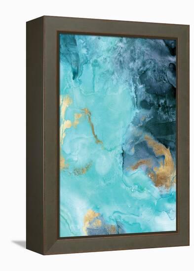 Gold Under the Sea II-Eva Watts-Framed Stretched Canvas