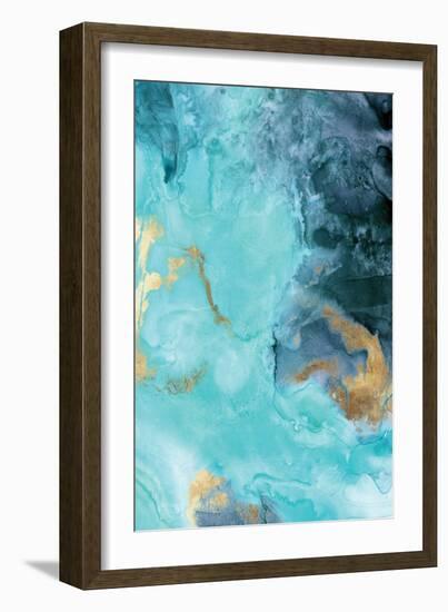 Gold Under the Sea II-Eva Watts-Framed Premium Giclee Print