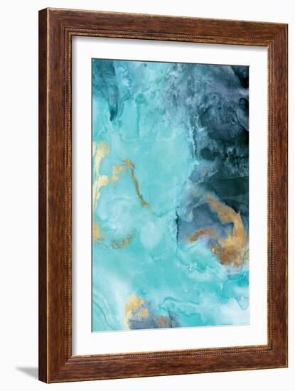 Gold Under the Sea II-Eva Watts-Framed Premium Giclee Print