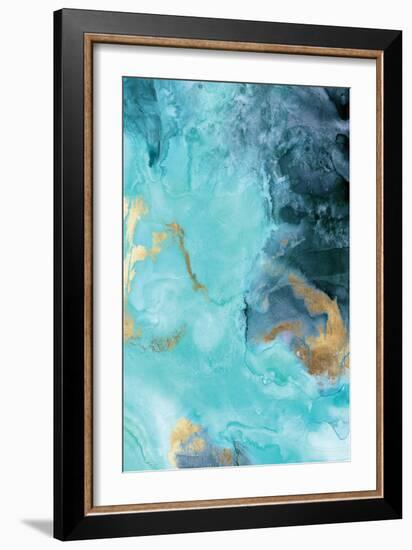 Gold Under the Sea II-Eva Watts-Framed Premium Giclee Print