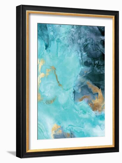 Gold Under the Sea II-Eva Watts-Framed Premium Giclee Print