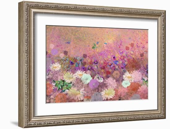 Gold under-Claire Westwood-Framed Art Print