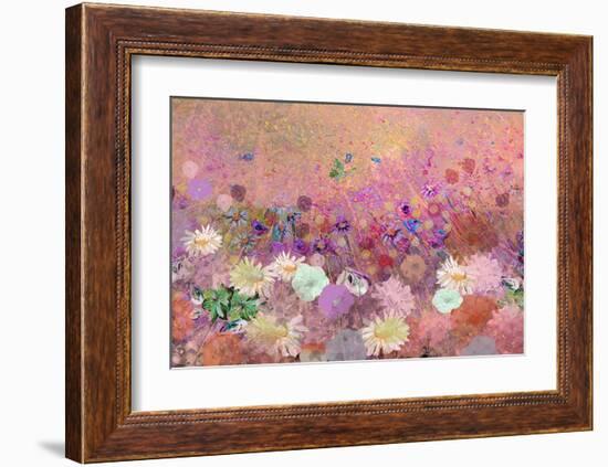 Gold under-Claire Westwood-Framed Art Print