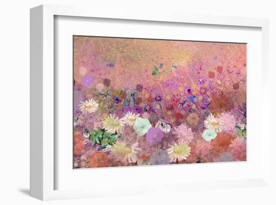 Gold under-Claire Westwood-Framed Art Print