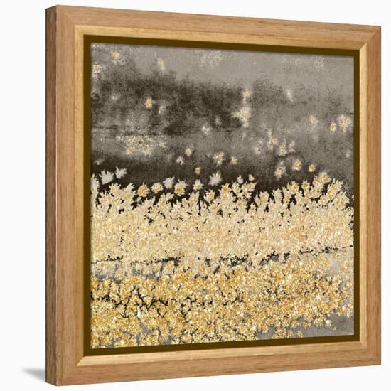 Gold Winds Square II-Lanie Loreth-Framed Stretched Canvas