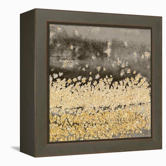 Gold Winds Square II-Lanie Loreth-Framed Stretched Canvas