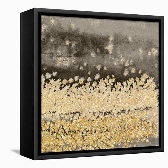 Gold Winds Square II-Lanie Loreth-Framed Stretched Canvas