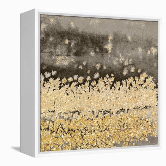 Gold Winds Square II-Lanie Loreth-Framed Stretched Canvas