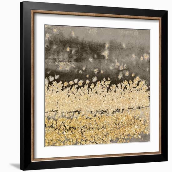 Gold Winds Square II-Lanie Loreth-Framed Art Print