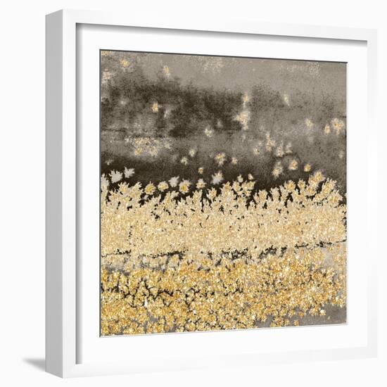 Gold Winds Square II-Lanie Loreth-Framed Art Print