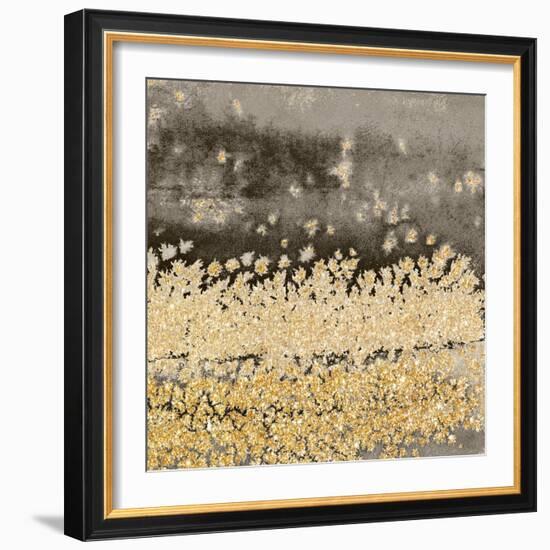 Gold Winds Square II-Lanie Loreth-Framed Art Print