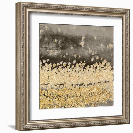 Gold Winds Square II-Lanie Loreth-Framed Art Print