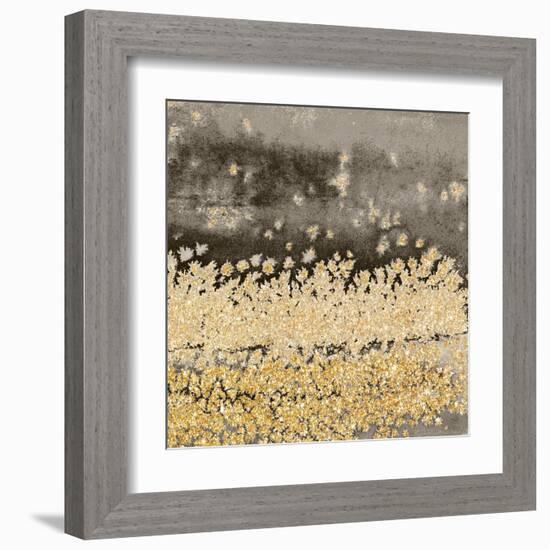 Gold Winds Square II-Lanie Loreth-Framed Art Print