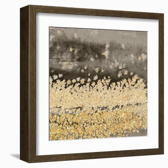 Gold Winds Square II-Lanie Loreth-Framed Art Print