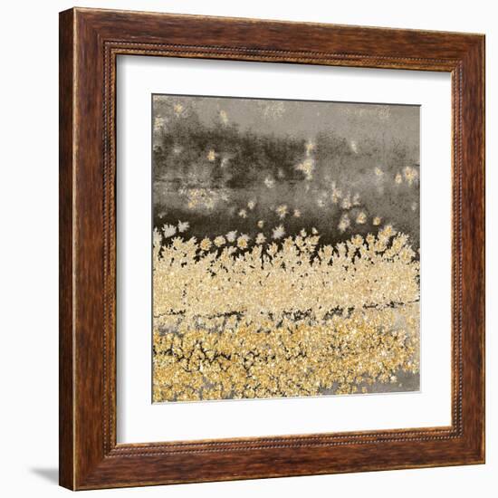 Gold Winds Square II-Lanie Loreth-Framed Art Print