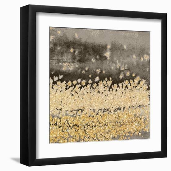 Gold Winds Square II-Lanie Loreth-Framed Art Print