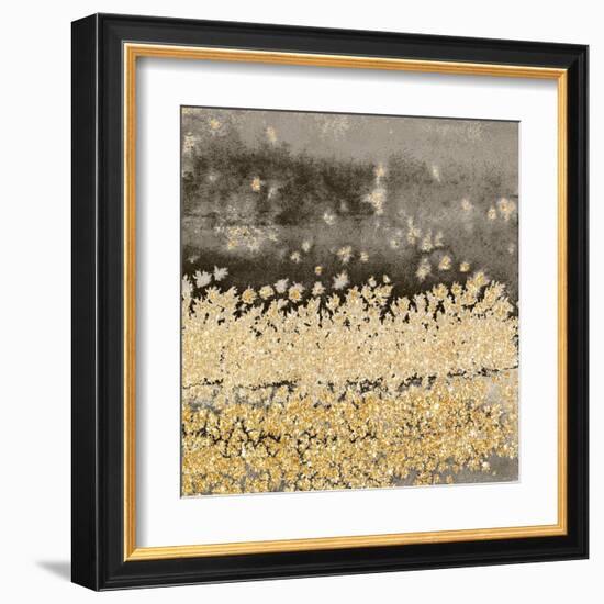 Gold Winds Square II-Lanie Loreth-Framed Art Print