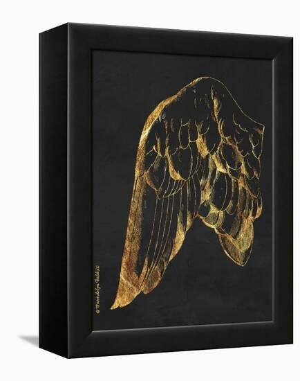 Gold Wing I-Gwendolyn Babbitt-Framed Stretched Canvas