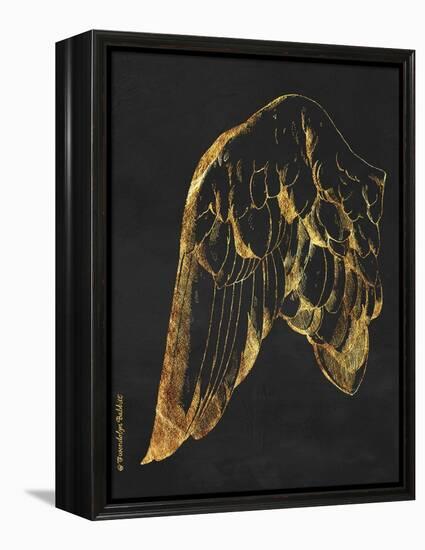 Gold Wing I-Gwendolyn Babbitt-Framed Stretched Canvas