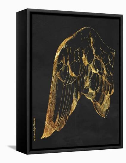 Gold Wing I-Gwendolyn Babbitt-Framed Stretched Canvas