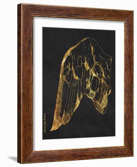 Gold Wing I-Gwendolyn Babbitt-Framed Art Print