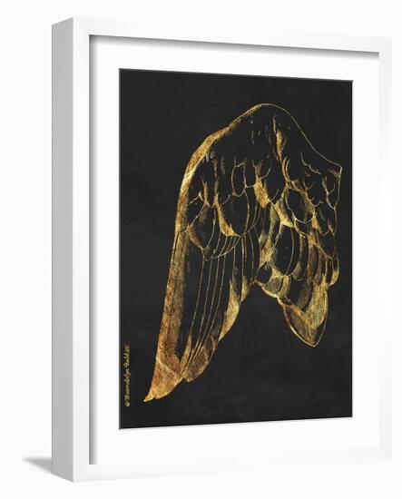 Gold Wing I-Gwendolyn Babbitt-Framed Art Print