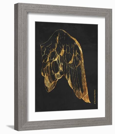 Gold Wing II-Gwendolyn Babbitt-Framed Art Print