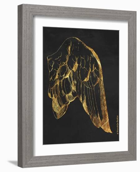 Gold Wing II-Gwendolyn Babbitt-Framed Art Print