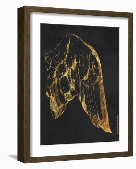 Gold Wing II-Gwendolyn Babbitt-Framed Art Print