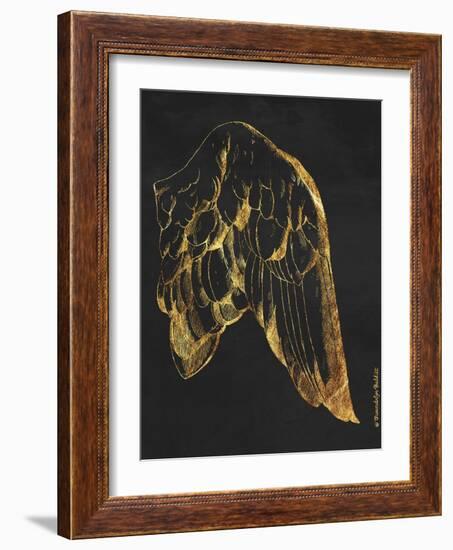 Gold Wing II-Gwendolyn Babbitt-Framed Art Print