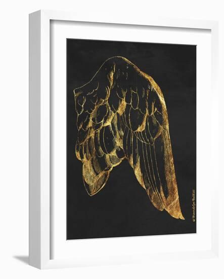 Gold Wing II-Gwendolyn Babbitt-Framed Art Print