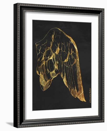 Gold Wing II-Gwendolyn Babbitt-Framed Art Print