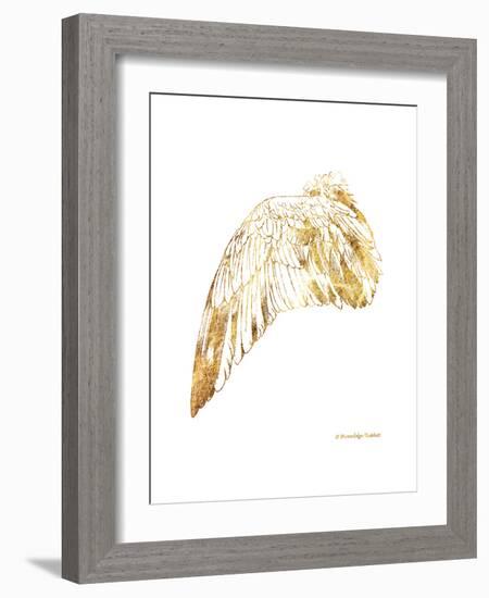 Gold Wing III-Gwendolyn Babbitt-Framed Art Print