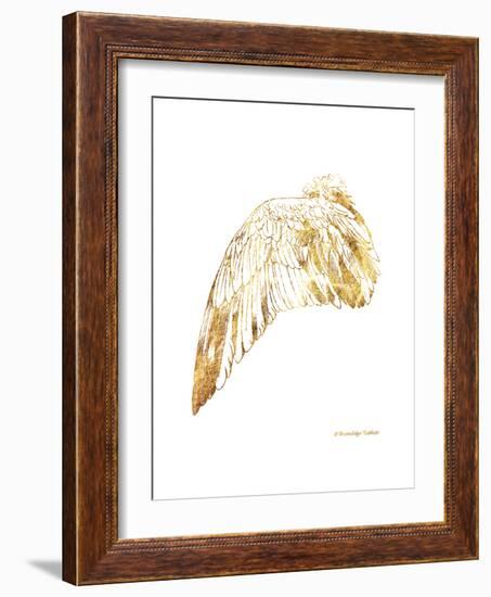 Gold Wing III-Gwendolyn Babbitt-Framed Art Print