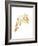 Gold Wing III-Gwendolyn Babbitt-Framed Art Print