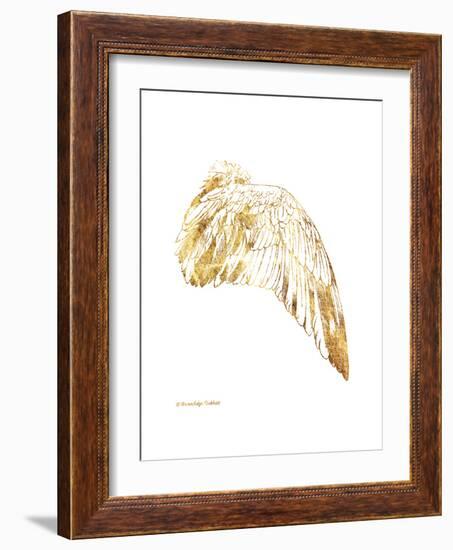 Gold Wing IV-Gwendolyn Babbitt-Framed Art Print