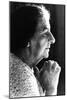 Golda Meir, Israeli Prime Minister, Was Elected on March 17, 1969-null-Mounted Photo