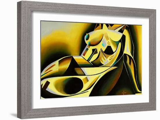 Golden - 18-05-22-Corne Akkers-Framed Giclee Print