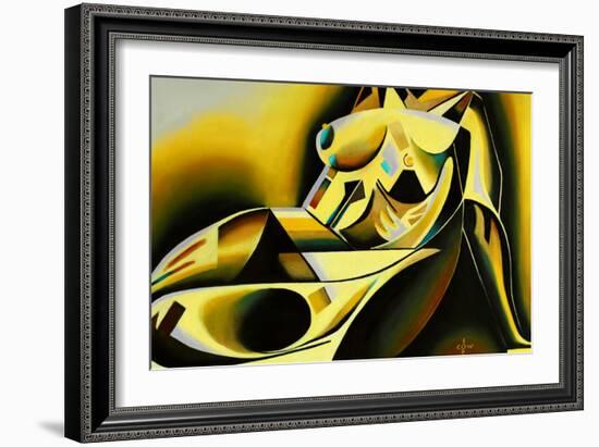 Golden - 18-05-22-Corne Akkers-Framed Giclee Print